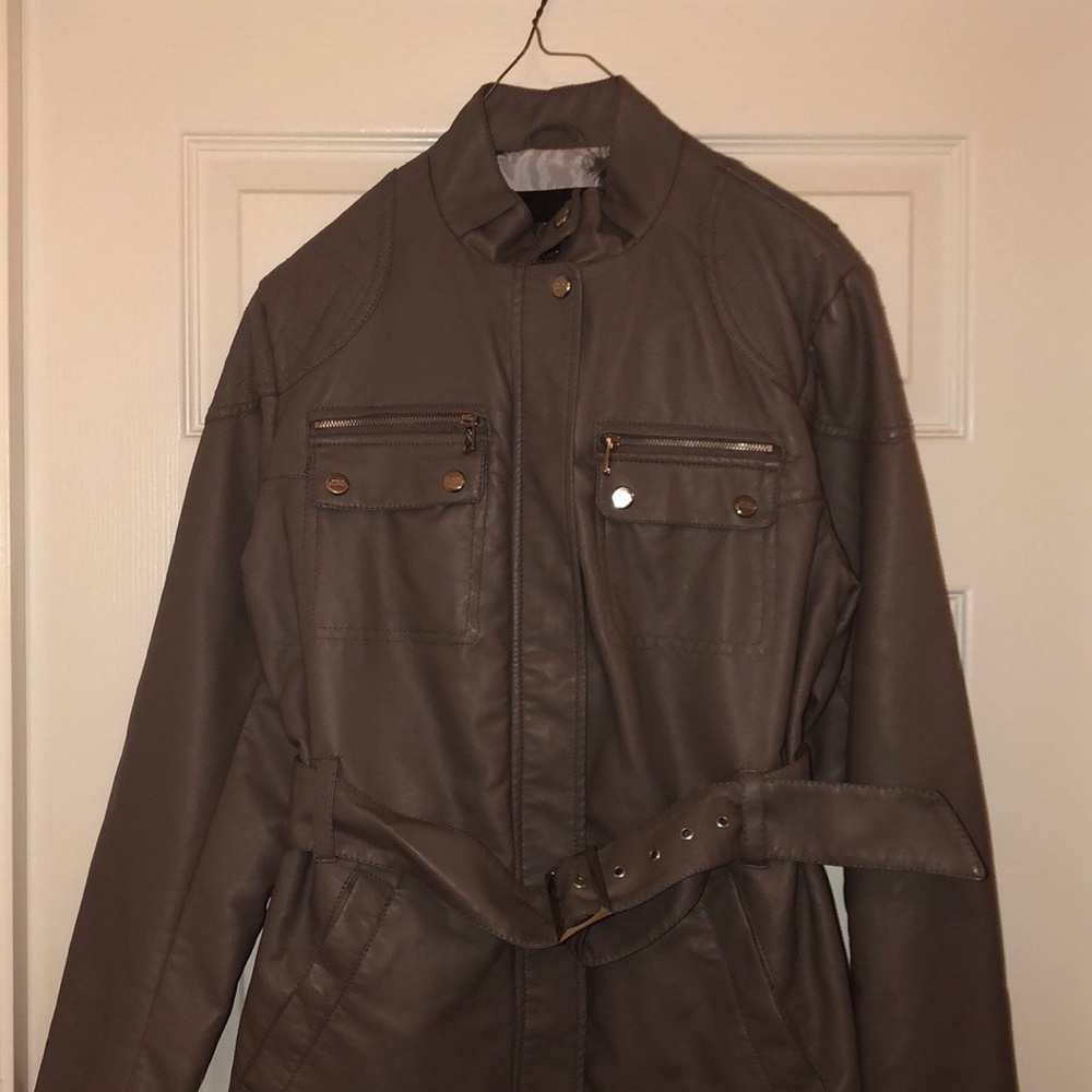 Leather jacket